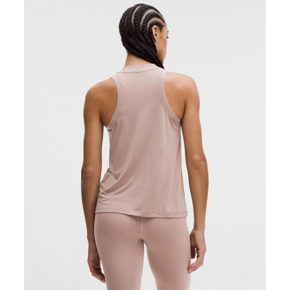 Lululemon Jersey Training Tank Top Ashen Rose