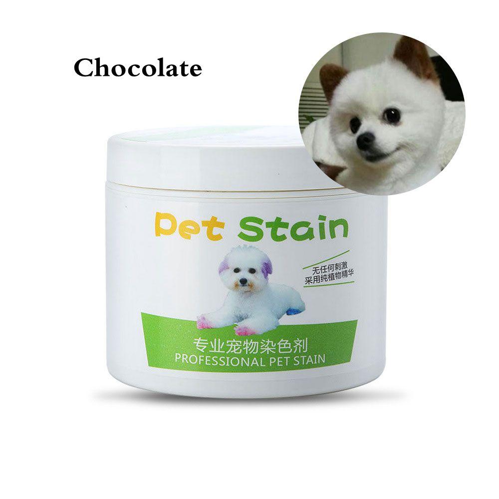 100g Semi-permanente Haarfärbcreme für Hunde, hochpigmentiert, bunte Hundefell-Aufhellung, Farbstoff-Pigment-Zubehör für Zuhause