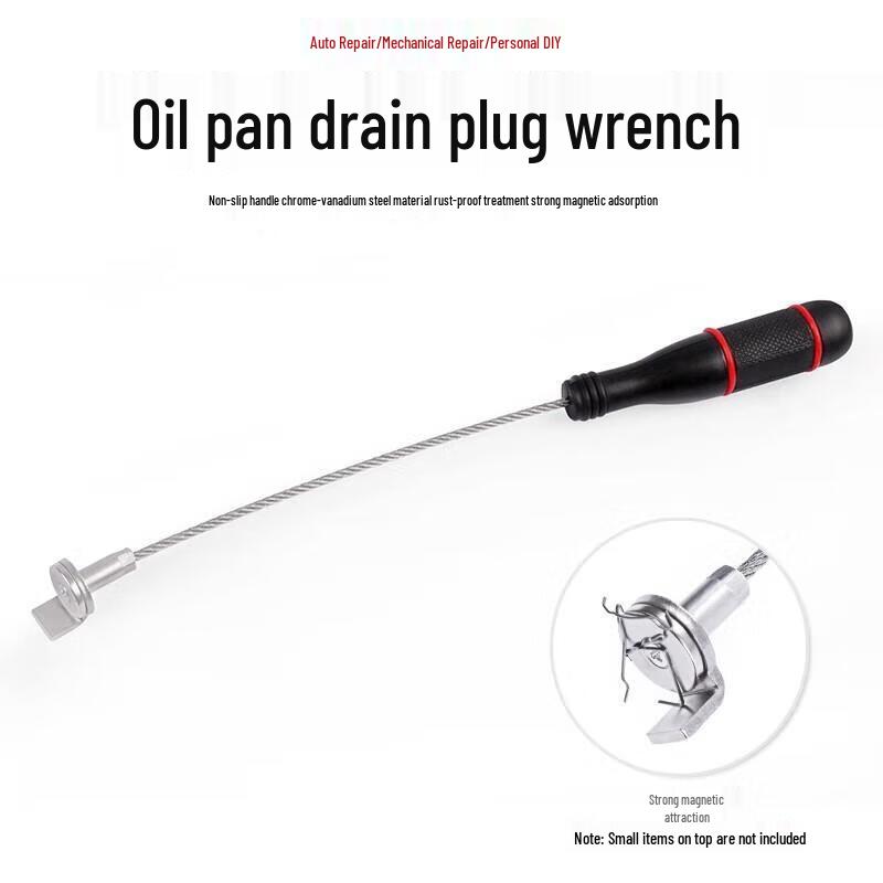 Magnetic Car Oil Drain Plug Remover Tool