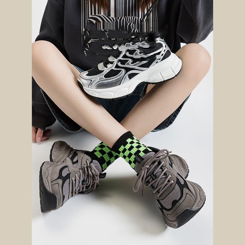 Best-selling Shoes - Dad Shoes for Women. New Style Thick Sole Versatile Soft Sole Fitness Shoes.