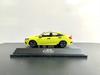 Dongfeng Honda 2021, 10th Generation Sedan Civic Yellow Car Model 1:43 Simulation Model Central Control Internet Celebrity