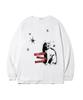 Deomopeuhauseu House Cat Print Oversized Long Sleeve [4 Colors]
