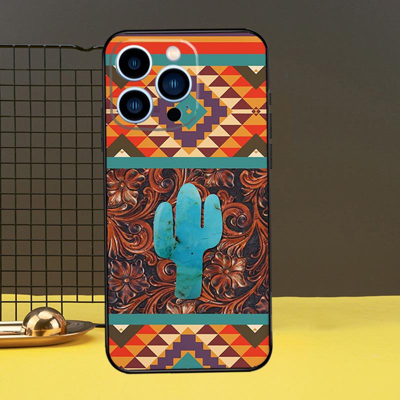 Western Cowgirl Cowboy Boho Aesthetic Phone Case For iPhone 16 15 14 13 12 11 Pro Max X XR XS Max 7 8 Plus 12 13 Mini Back Cover
