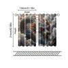 Set Of 2 Filtering Curtains Excluding Rods Non Movable Without Batteries Vibrant Dragon Use Bedrooms Living Rooms Curtain Polyester Perfect For Great