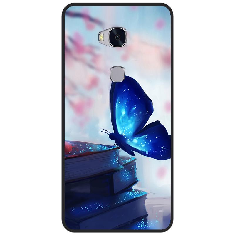 For Huawei Honor 5X Case TPU Soft Cartoon Back Cases For Huawei GR5 2016 Case Silicone Honor 5 X KIW KII L21 L22 Honor5x