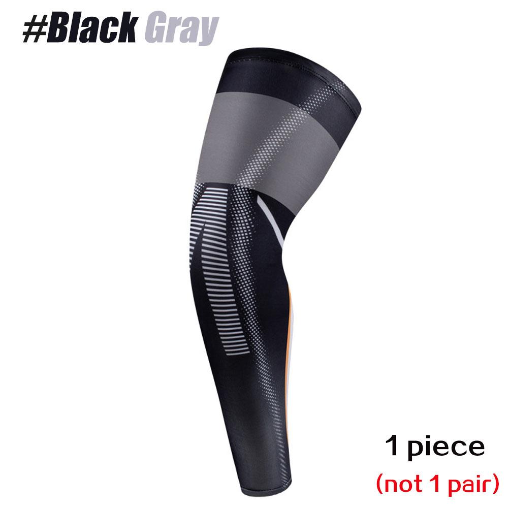 1pc Full Leg Compression Sleeves, Unisex, Thigh High Compression Stocking Support for Thigh Calf Knee, Running, Basketball