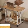 Mobile Study Desk: Adjustable Bedside Computer Table for Dorms & Bedrooms