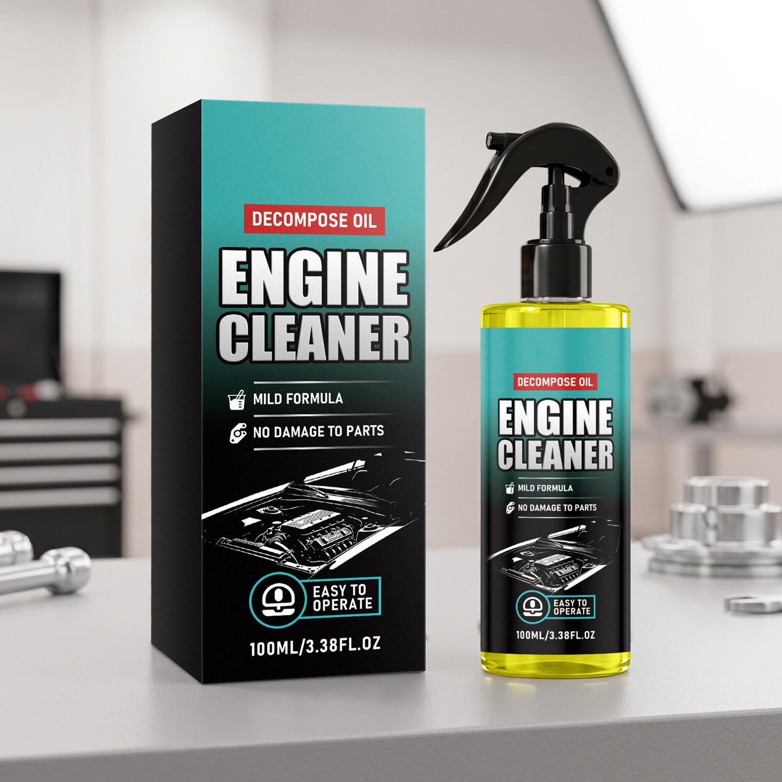 Engine Cleaner Degreaser 100ml (3.4 fl oz) for Automotive Engine One Size