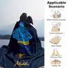 1pc, Aladdin-Inspired Home Decor: A Magical Home Blanket, Soft Flannel Throw for Your Living Room, Bedroom, or Outdoor, Perfect Gift Idea