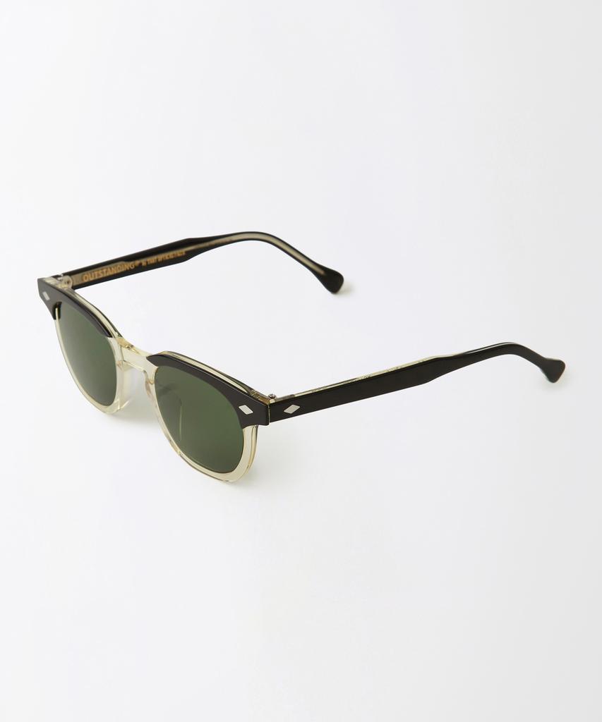 OUTSTANDING Exp-50S Wellington Sunglasses_Yellow Crystal/Black