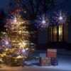 2Pcs Feuerwerk Licht 150 LEDs Weihnachten String Lichter mit Fernbedienung Dekorative Hängen