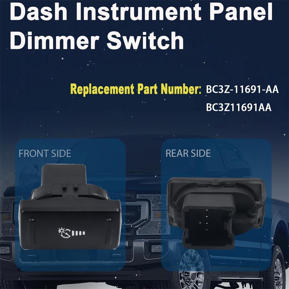 Bc3Z-11691-Aa Dash Instrument Panel Dimmer Switch For Ford Expedition 2015-2017