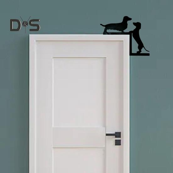 Decorazione Angolare per Telaio Porta Bassotto in Legno Bordo Liscio Senza Bave Facile da Installare Ornamento Angolare per Telaio Porta