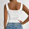 Women's Sleeveless Square Neck Vest Camisole Top
