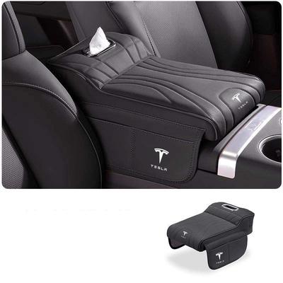 AMU1 For Model 3 Model S X Model Y Roadster SpaceX Armrest Box Height Pad Special Central Elbow Support Tissue Box Storage Box