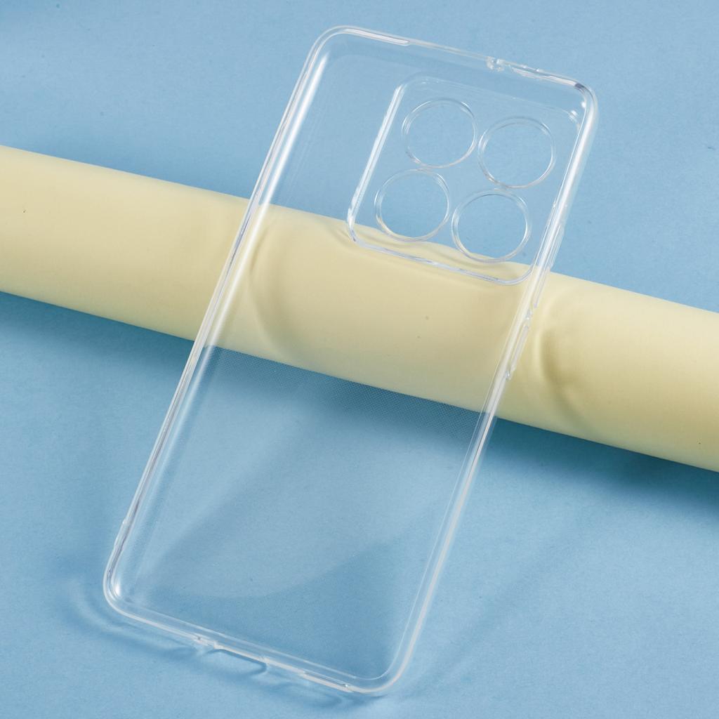 UNITHIN For Xiaomi 14T Pro Case Ultra Thin 0.7mm Clear TPU Anti Drop Phone Cover Precise Cutouts