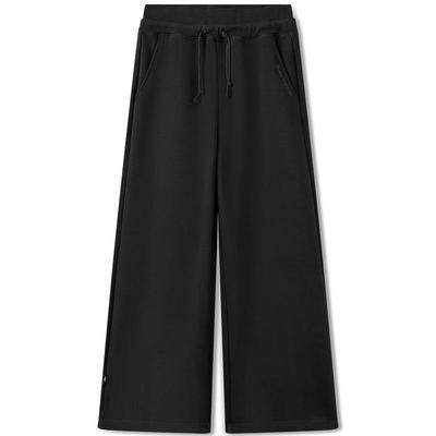 Women's Double-Ribbed Straight-Leg Pants