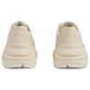 Rhyton Leather Low Top Chunky Sneakers Women's Ivory White 738776 DRW00 9522