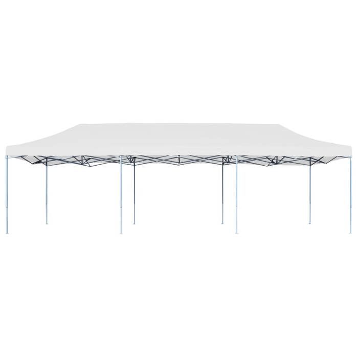 Tente de réception pliable - vidaXL - Blanc - Résistance UV et eau