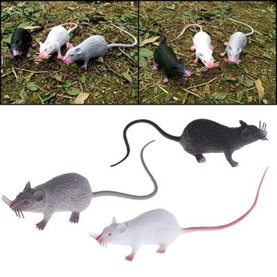 1 Stück Kunststoff Ratten Maus Modell Figuren Kinder Halloween Tricks Streiche Requisiten Spielzeug