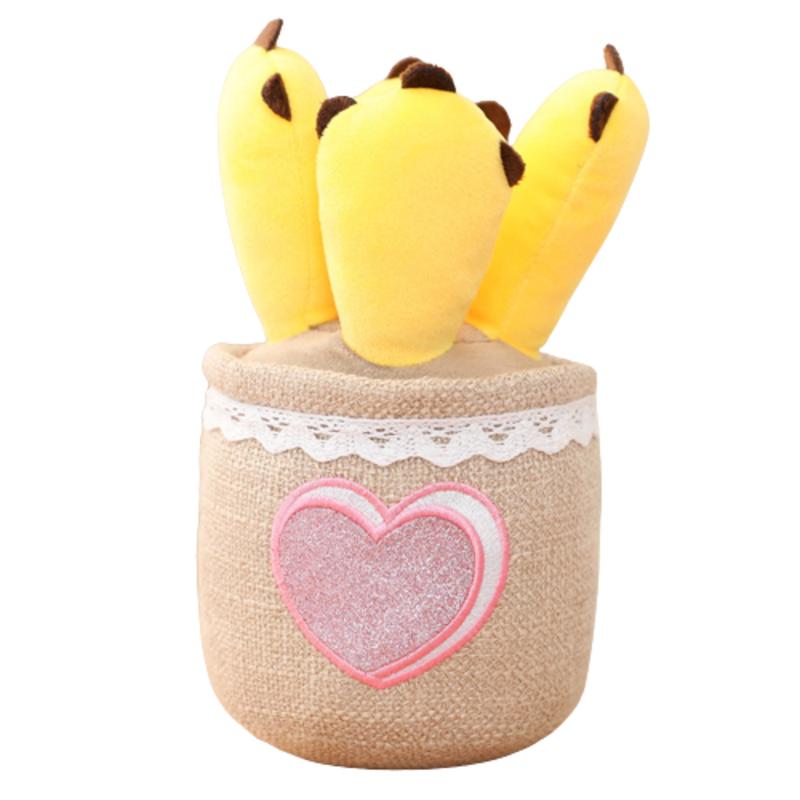 

Potted Jellycat Plant Plush Doll Simulation Dracaena Sanderiana Pine Toy Plush YellowPaws
