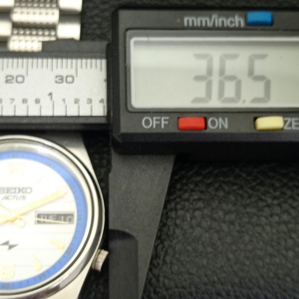 UŻYWANY ORYGINALNY VINTAGE SEIKO ACTUS AUTOMATYCZNY JAPOŃSKI MĘSKI Z BIAŁĄ TARCZĄ Zegarek a433260-2 R115-a433260