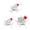 Metal Steel Quick Clip Auxiliary Corner Clamp Locator Adjustable 90 Degree Fixing Clamp For Woodworking Tool