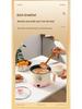 Multifunctional Electric Cooking Pot: Automatic Steamer, Boiler, Rice Cooker, and Hot Pot for Students and Dorms