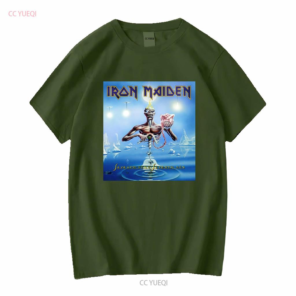 HOT NEW Iron Seventh Son T SHIRT Size S 5XL vintage Washed homme graphic Breathable Comfortable Stretched Top For Everyday Wear