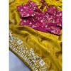Party Wear Premium Rangoli Silk Saree – Elegant Wedding Collection with Embroidery Lace Border & Digital Print Blouse