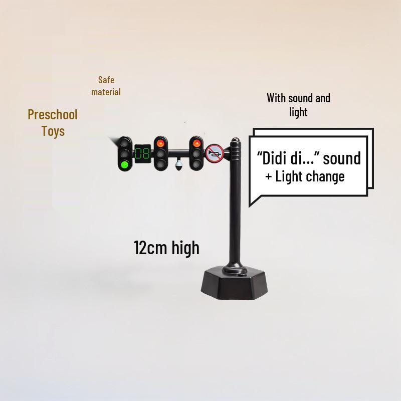 Simulation Traffic Signal Lights Toy for Early Education