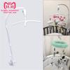Plastic Baby Crib Holder Baby DIY Bed Bell Toy 360 Degree Rotate Arm Bracket Wind-up Music Box