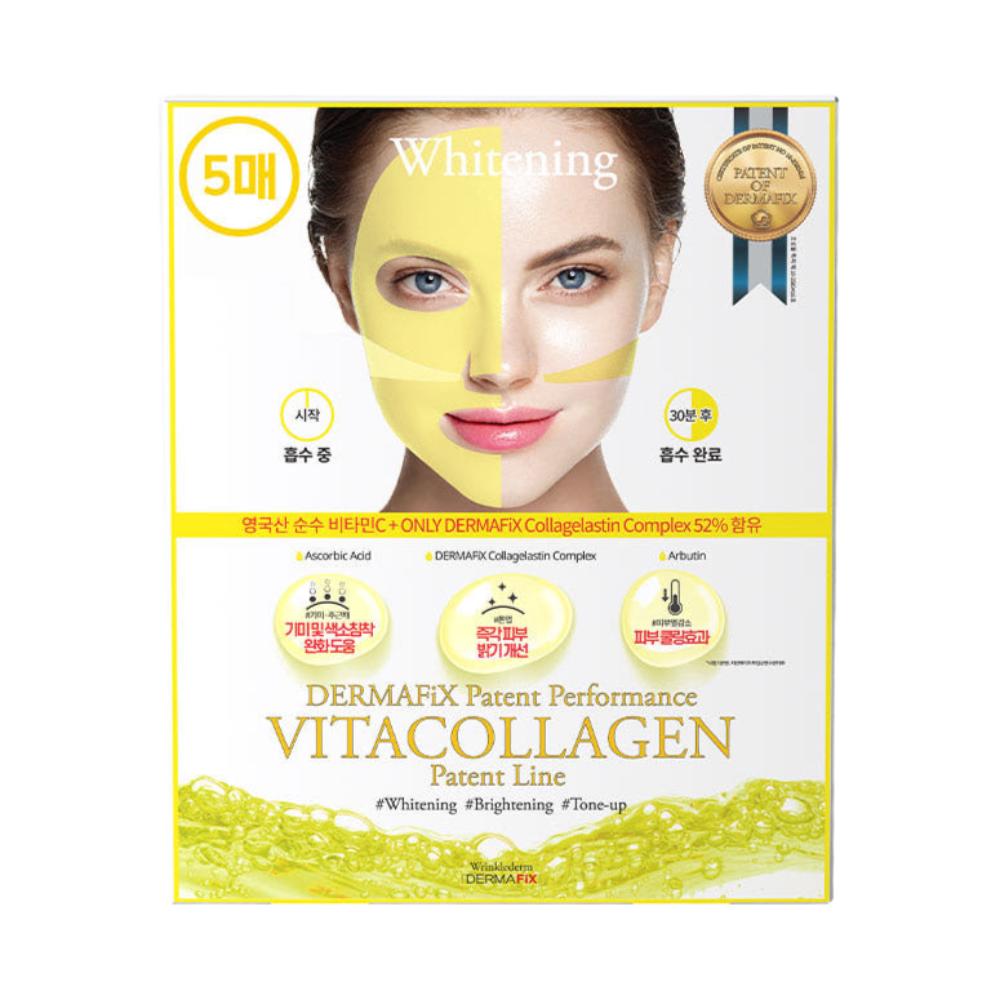 DERMAFIX Patent Performance Vita Collagen Mask 5 Sheets 1 Pack