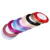 10Pcs 0.6cm Gift Wrapping Ribbon Polyester Multicolors Exquisite Decorative Ribbons Roll for Birthda