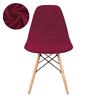 1 PC Jacquard Shell Chair Cover Short Back Stretch Dining Chair Cover Adjustable Dining Room Seat Cover For Bar Party Home Decor