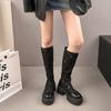 Fashion 2025 New Women's Boots Summer Mesh Breathable Knee-high Boot Designer Women Boots Outdoor Non Slip Platform Boots Botas De Mujer