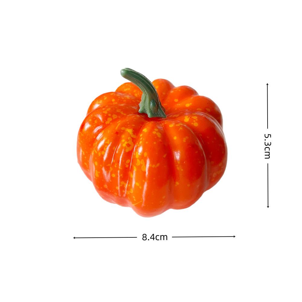 Realistické pěnové ovoce a zelenina Dekorace: Umělá dýně, chilli papričky, mrkve - rekvizity