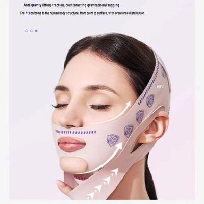 V-Line Facial Band: Firming & Lifting Mask for Double Chin and Nasolabial Folds, Enhances Sleep & Face Sculpting.