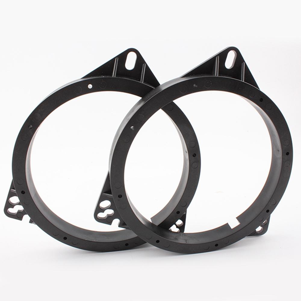 R2-2PCS 6.5 Inch Car Horn Gasket Solid Speaker Washer Adapter Bracket Suitable For Toyota Corolla Nissan Qashqai