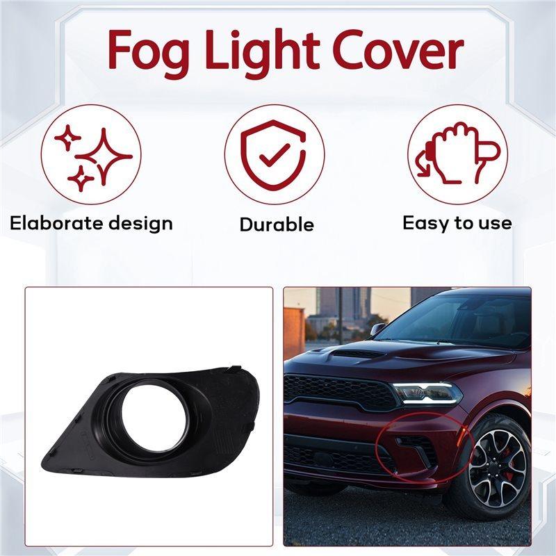 Precise Car Front Fog Light Lamp Bezel Cover For Dodge Journey 2011-2018 For 200