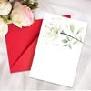 1 Watercolor Flower Series Greeting Card Envelope Set Universal Handwritten Greetings Message Card Gift Thank You