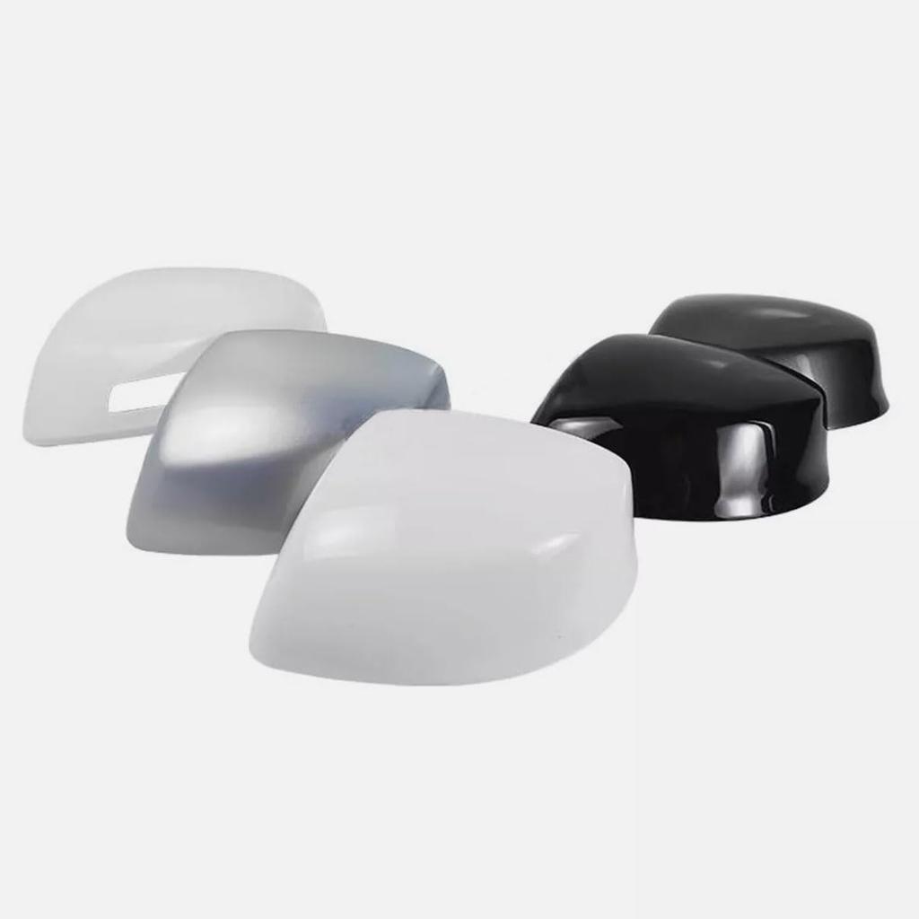 Silver Right Passenger Side Rearview Mirror Cap Cover for Honda Civic 2012 2013 2014 2015 (Black, Right)