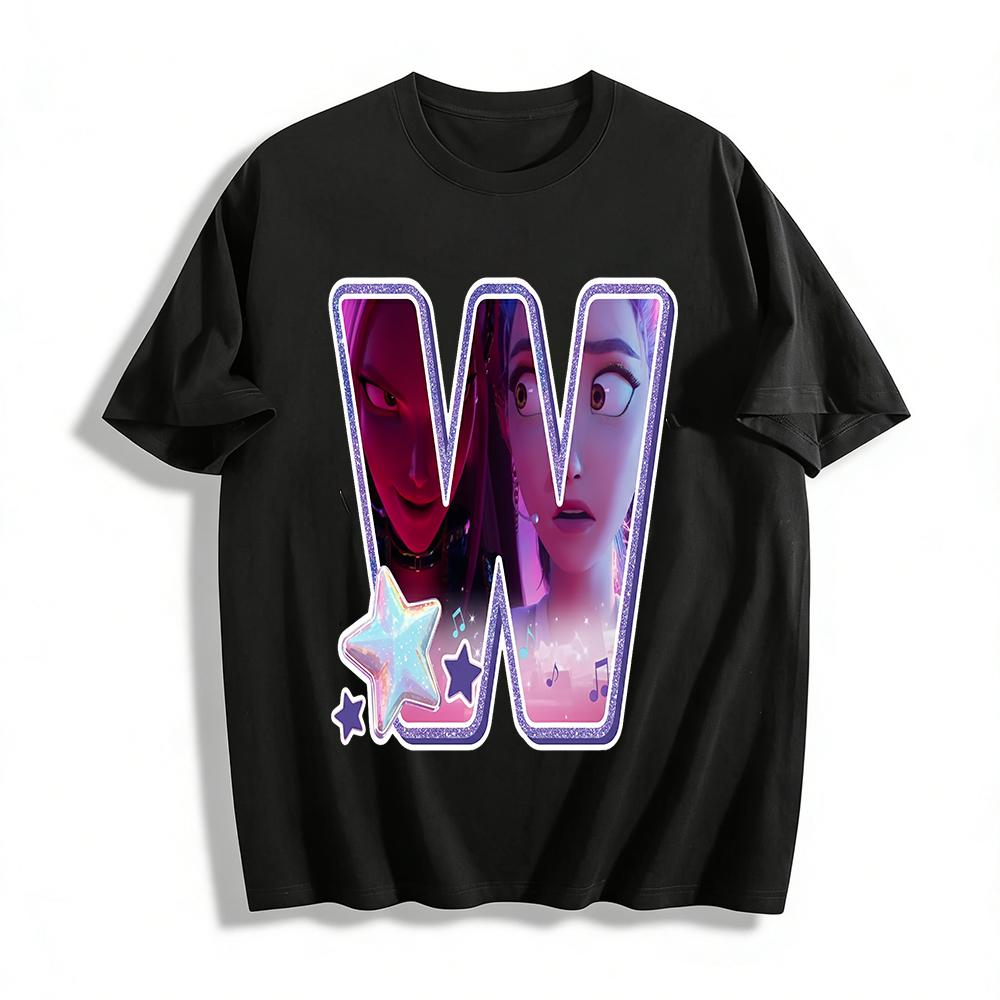 

White Snake 2 Green Snake Fashion Casual T-shirt Baoqing Master Xiao Bai Print Top For Adult Kids Pure cotton T-shirt XXS