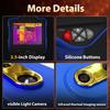 Professional Handheld 950L Gun-Type Thermal Imager, 256x192 IR 1024x768 Visible, WiFi APP, -20C-550C, 3.5 Screen