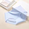LangSha Wash-Free Ice Silk Antibacterial Mid-Waist Briefs