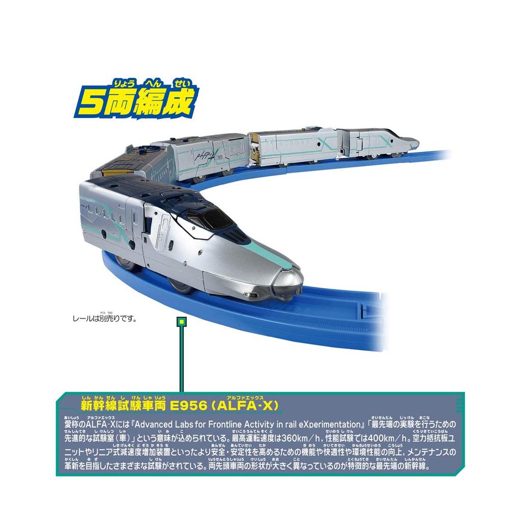 Transformační robot Plarail Shinkansen Shinkalion DXS104 Shinkalion ALFA-X