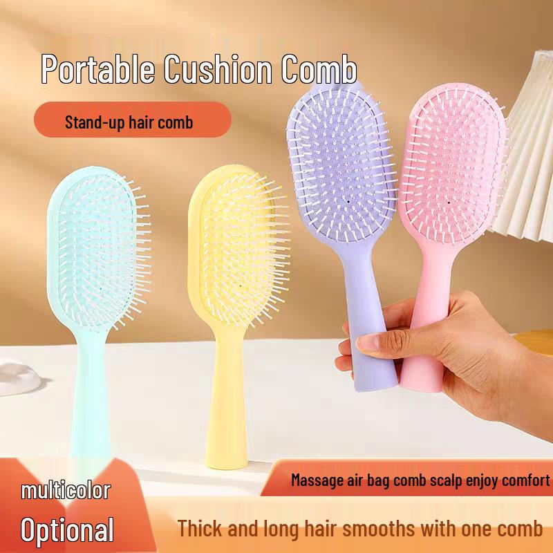 Anti-static Portable Airbag Cushion Comb for Hair Styling and Massage