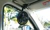 Emerson Car Showa Retro Adjustable Fan Speed with Variable Speed Swivel Circulates Air Inside the Car for Improved Heating and Cooling Fan,