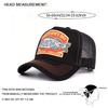 Kreative Mode Neue Netzmütze Station Fischwagenmütze Herren Street Hip Hop Mütze Damen Tägliche Sport-Sonnenschutzkappe Baseballkappe