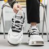 Men Casual Sneakers Metal Punk Platform Skateboard Shoes Tennis Sports Shoes Male Outdoor Comfortable Vulcanized Sneakers
